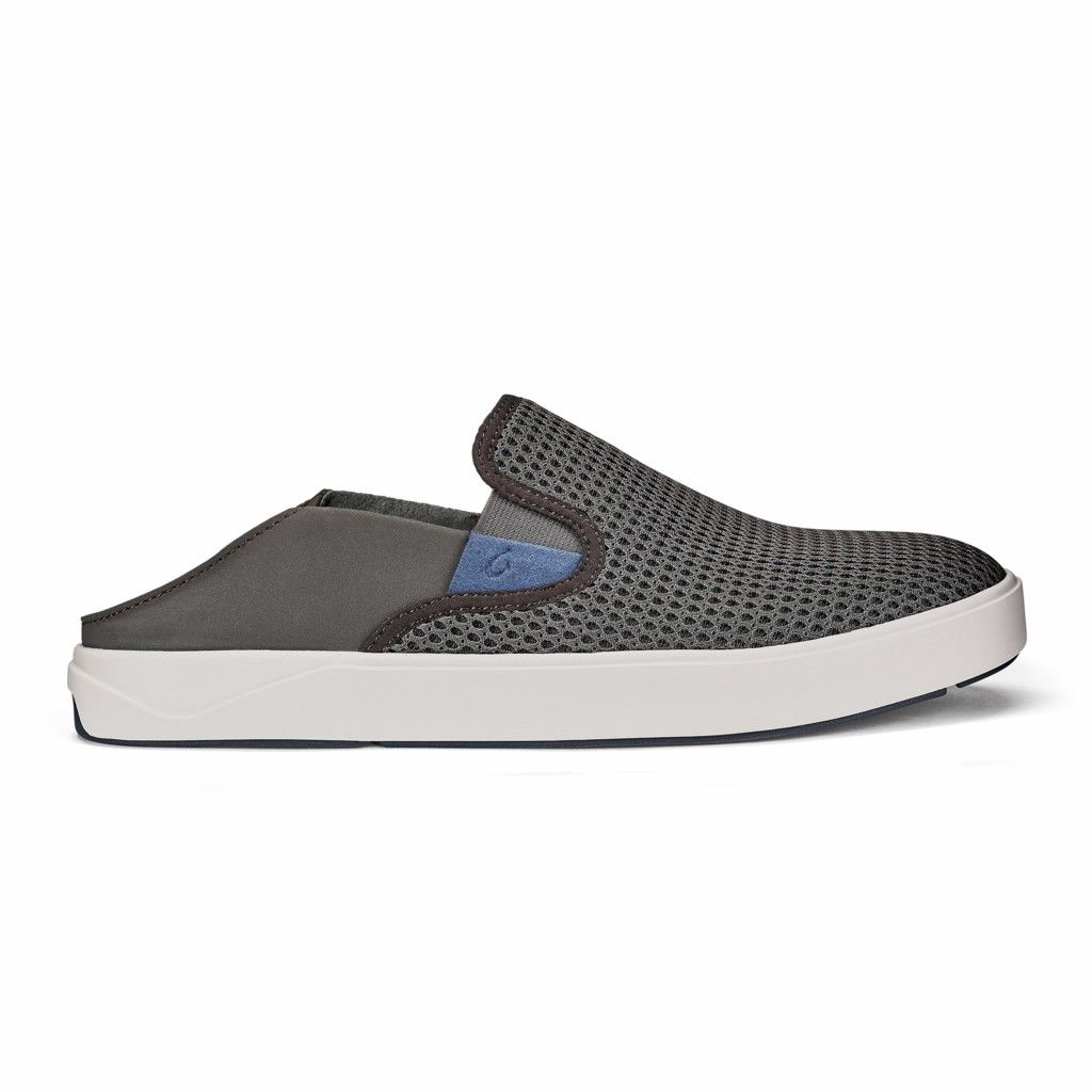 Olukai Men's Lae ahi Slip On Shoe - Pavement US861-052